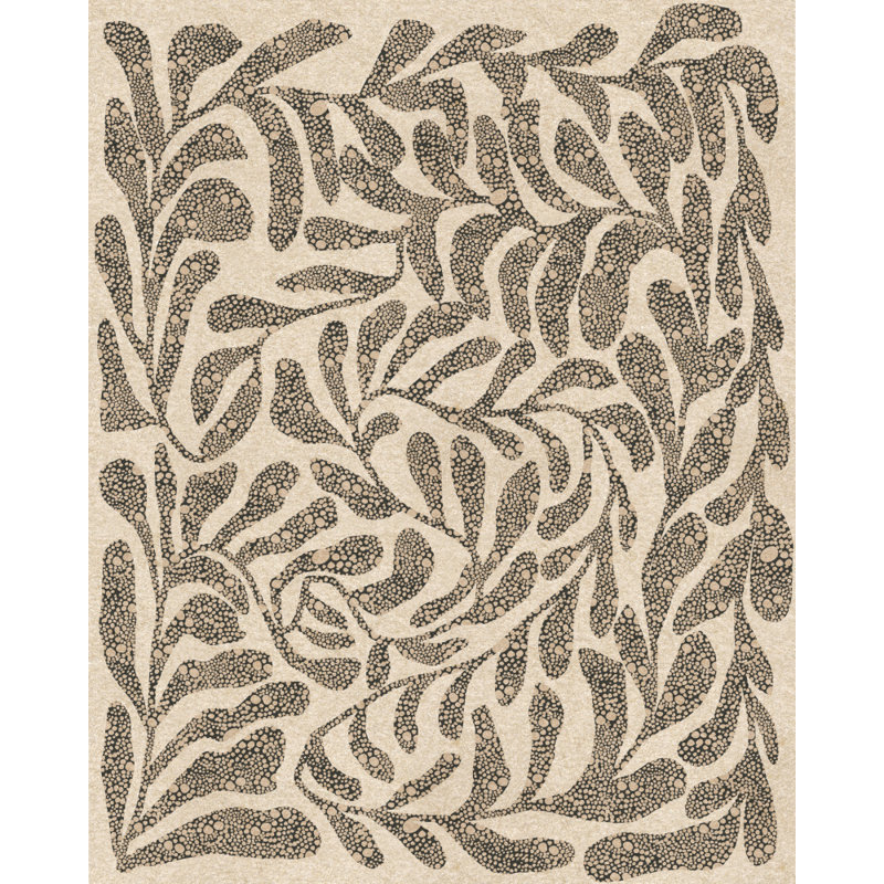 Dotted Organic Leaves by Josie George — Botanical Wall Art, Brown, 16 × 24, Framed Print