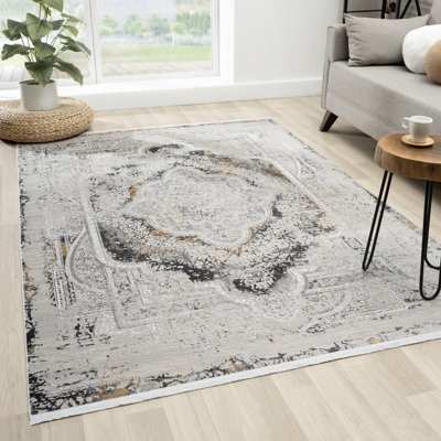 Tapis oriental oriental anthracite