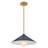 Zoë 1 - Light Lacquered Brass Single Pendant-1643878402