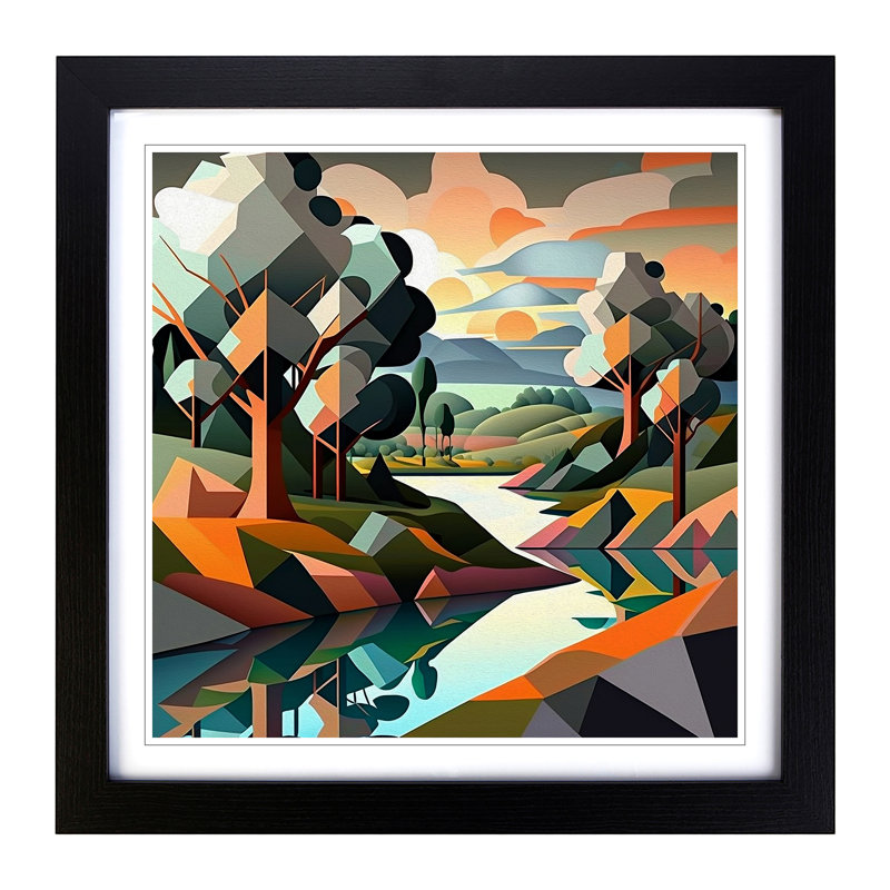 Single Picture Frame Print on Wood