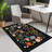 Office Chair Mat For Hardwood/Tile Floor Carpet, 36"X48" Computer Desk For Rolling Chairs Protector Gaming Non Slip Under TPR Backing Rug(Colourful Spring Flowers B)
