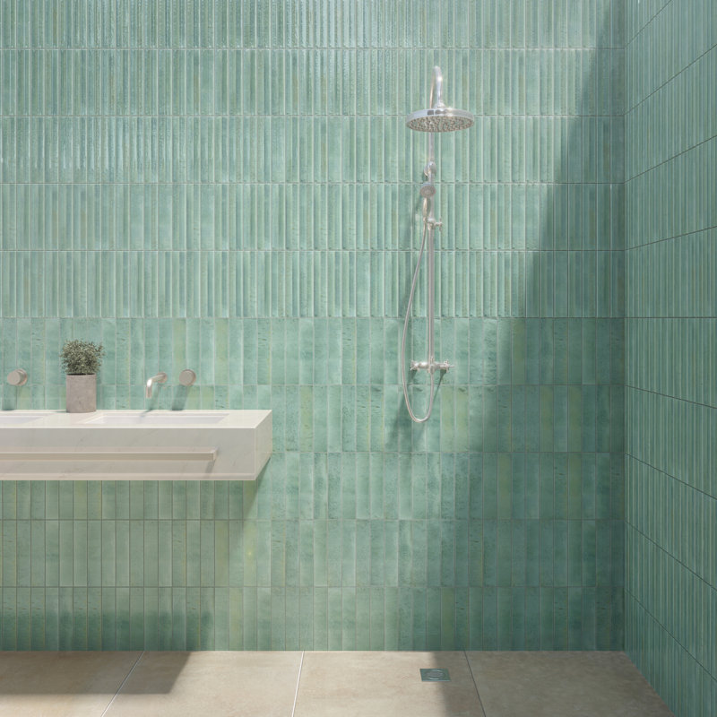 Daltile Remedy 2 x 10 Hand Crafted Wall Tile (36 PCS Per Carton) (5.42 SQFT Per Carton), Vitality