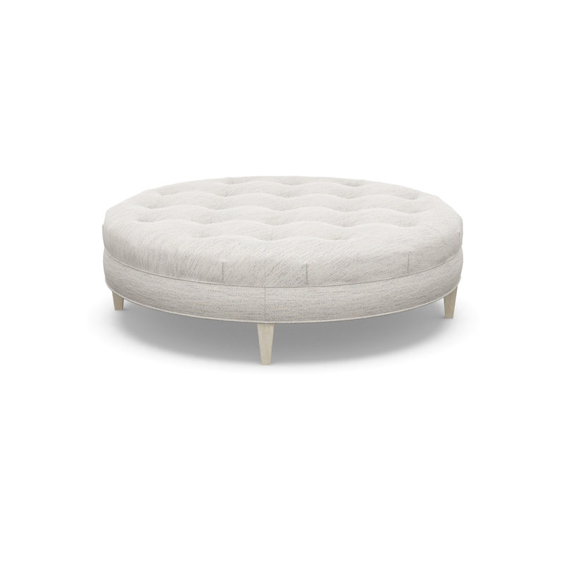 Round Ottoman, 2243-80, Sandstone