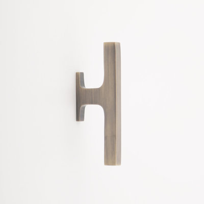 Madelyn Carter Gabrielle Solid Brass Cabinet Hardware, Antique Brass Cabinet Knob