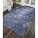 Divernon Geometric Handmade Tufted Wool Denim Area Rug