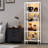 5-Tier Ironck Bookshelf with LED Lights, Touch & Remote Control, 3 Color Temperature-1883816559