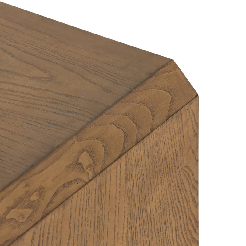 Caspian 60'' W Solid Wood Console Table, Natural Ash