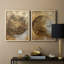 ABSTRACT Series CCXI - reproduction encadrée de qualité supérieure - prête à être accrochée - aucun clou requis - aucun clou requis-1683602312-1683602313