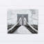 « brooklyn bridge sketch », reproduction d’impression sur toile