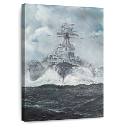 Têtes de capot Mait HMS pour Bismarck