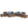 Ambroselli 4 - Person Patio Conversation Sets with Cushions