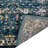 Crayton Machine Made Heatset Polypropylene Area Rugs - Rectangle Shape, Blue Color, Classic Oriental Traditional Design, Medium Pile Machine Made Area Rugs-30779380