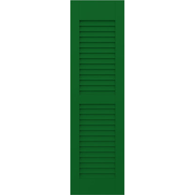 Americraft Two Equal Louver Shutters (Per Pair)