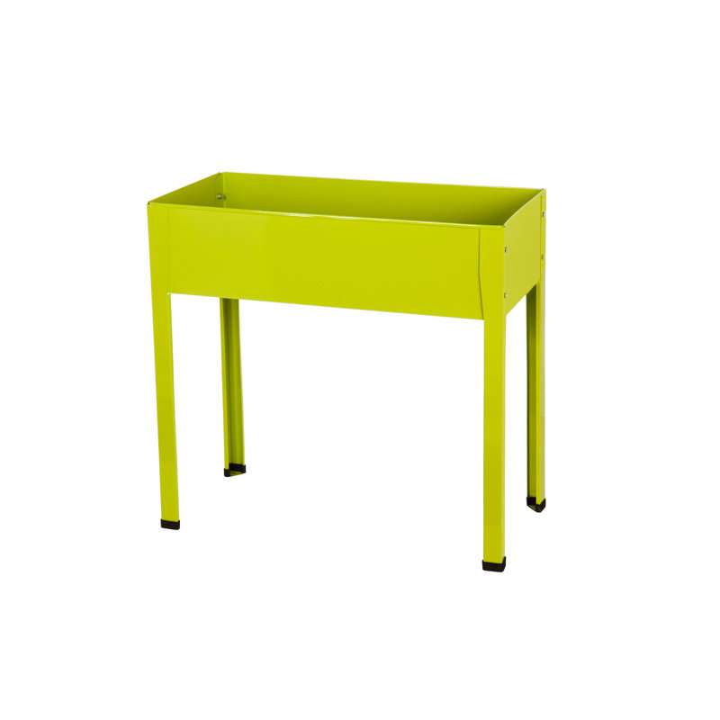 Table de culture en métal vert, Vert