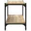 Lillehammer TV Cabinet Black 80X33x41 Cm Engineered Wood And Steel-1461009552-1458557265