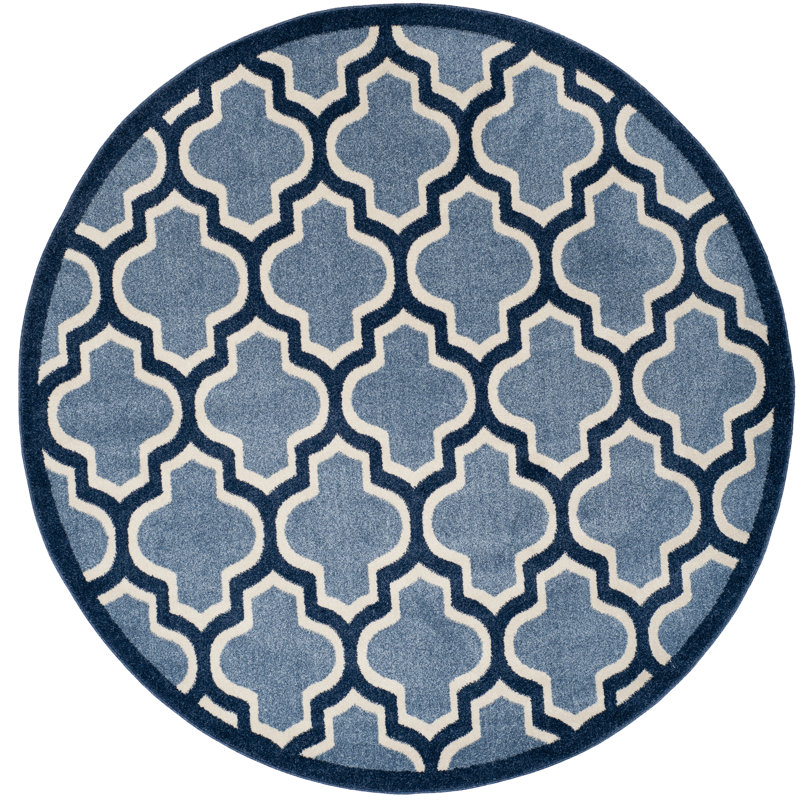 Tapis géométrique Fiden Performance, Rond 5 pi