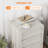 3 Drawer Rolling File Cabinet, Under Desk Wood Storage Cabinet with Printer Stand, 2 Lockable Casters, for Home Office-129849923