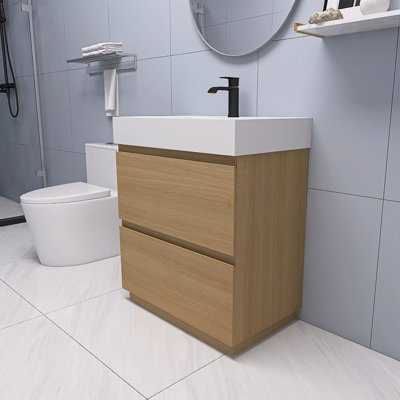 Ensemble de meuble-lavabo simple 30 po avec plateau Montecito