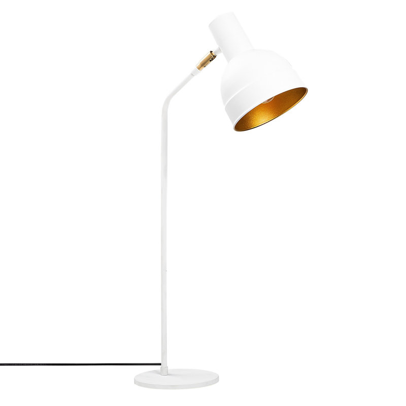 Lampe de table en métal, Blanc