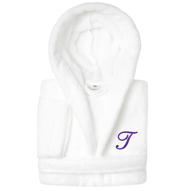 Peignoir à capuche double 100% polyester personnalisé, S, T