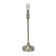 Reselva Brushed Chrome Silver Candlestick Slim Table Lamp Base