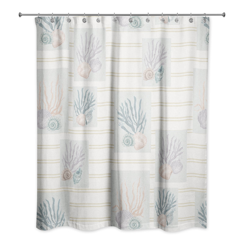 Rideau de douche Ashliegh, Jaune