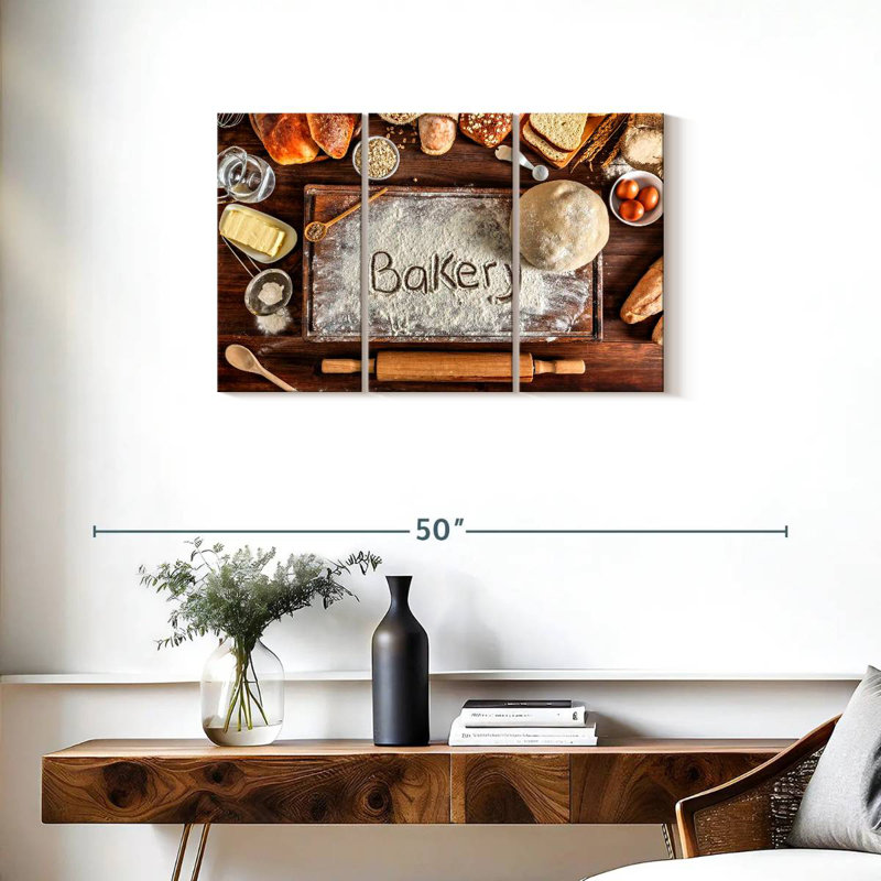 Bakery Baking, 20" H x 33" W