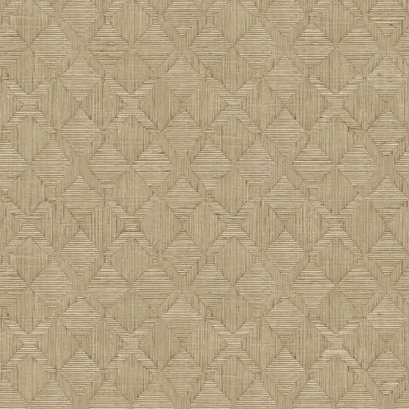 Papier peint adhésif Hoffmann par Jeremiah Brent, Beige
