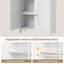  Freestanding Bathroom Cabinet with Adjustable Shelves