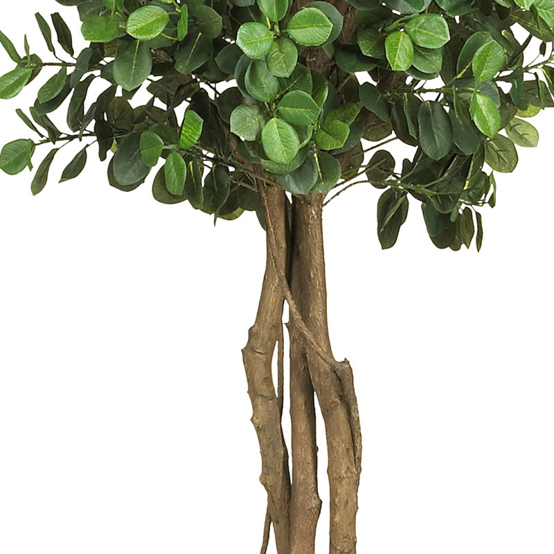 65'' Faux Eucalyptus Tree in Pot