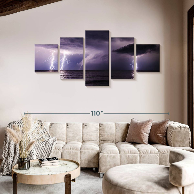 Alvord Storm, 42" H x 92" W