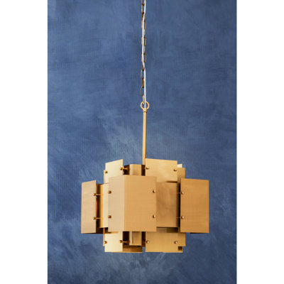 Amott 4 - Light Brass Pendant