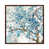 Toile avec cadre en bois brun classique est en rupture de stock