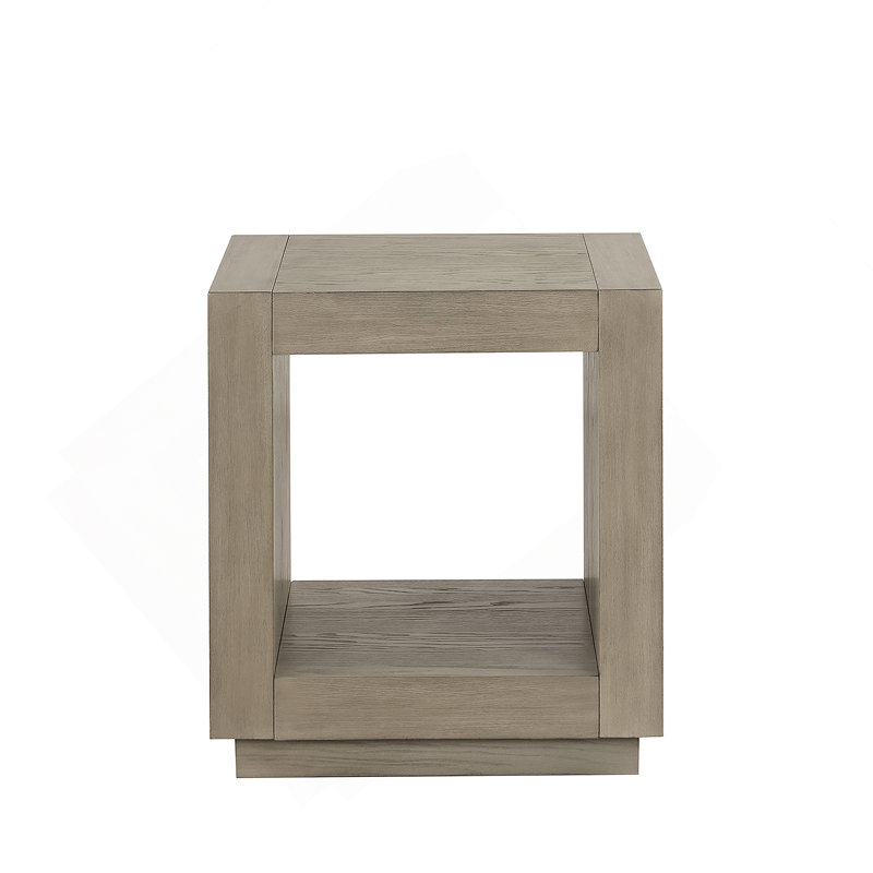 Table de bout carrée 1Pc, Naturel