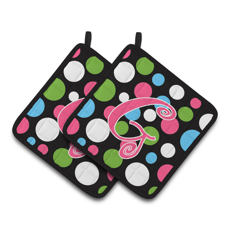 Cuisinier poignée Polka Dots, G