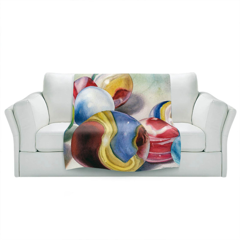Hand Woven Throw Blanket, 51" x 60"