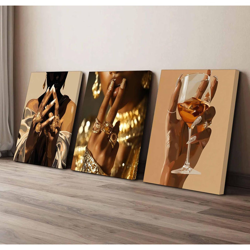 3 Piece Wrapped Canvas Print