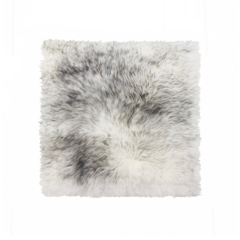 Coussins de chaise en laine, 1, Naturel, 16 po x 16 po