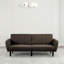 Canapé à futon contemporain convertible en lit 1pc