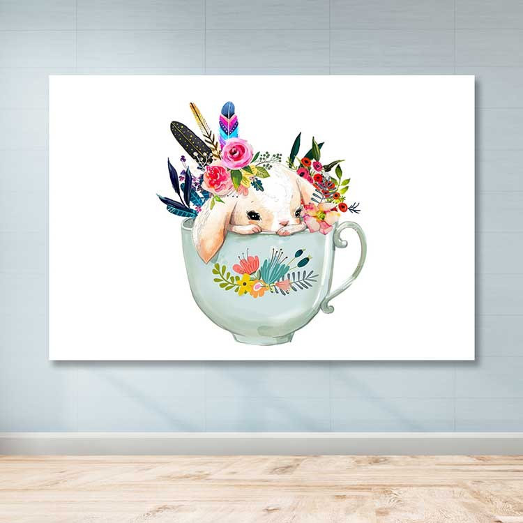 Peinture décorative sur toile