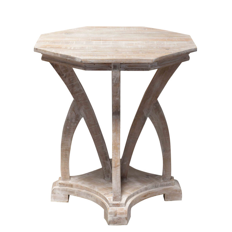 Deonte Solid Wood End Table