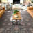 Ervin Liana Vintage Oriental Charcoal Gray Flat-Weave Rug-72950139