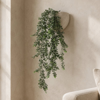 Artificial Hanging Plants Fire / UV Resistant 78cm Faux Fern Plant