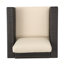 CHAISE CLUB MODERNE EXTÉRIEURE