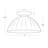 Dariel Glass Flush Mount