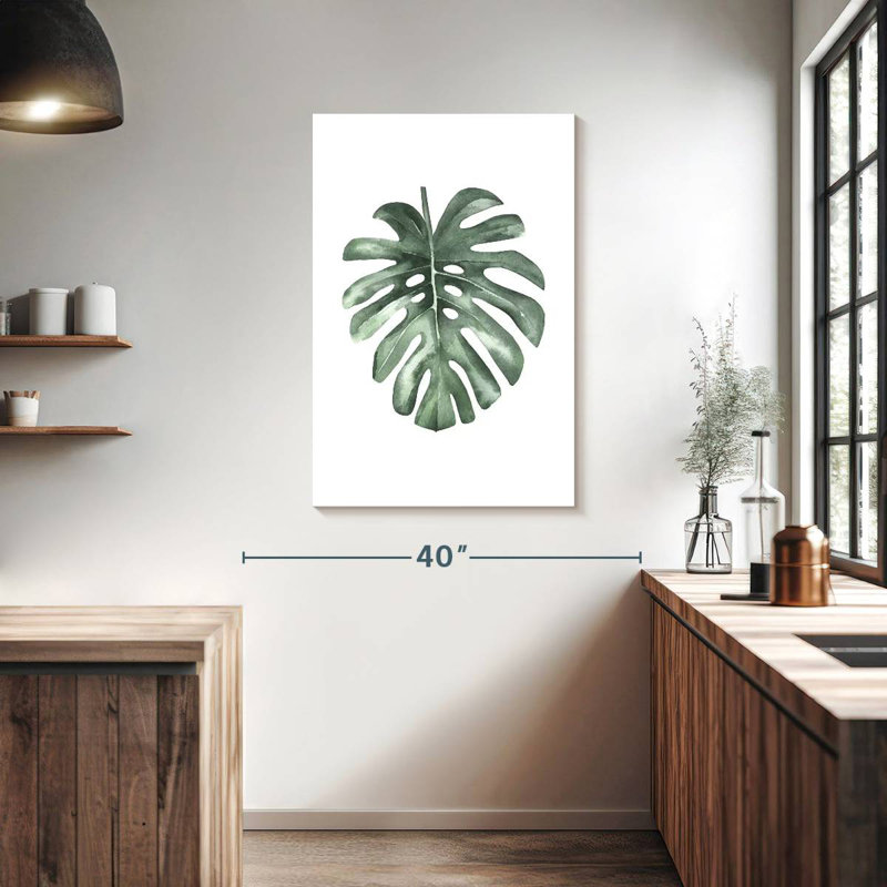 Harnek Water Leaf, 39" H x 26" W