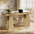 70.9" Solid Wood Console Table, Farmhouse Entryway Table