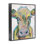 «Vivid Cow Visage Art» par Valerie Weiners
