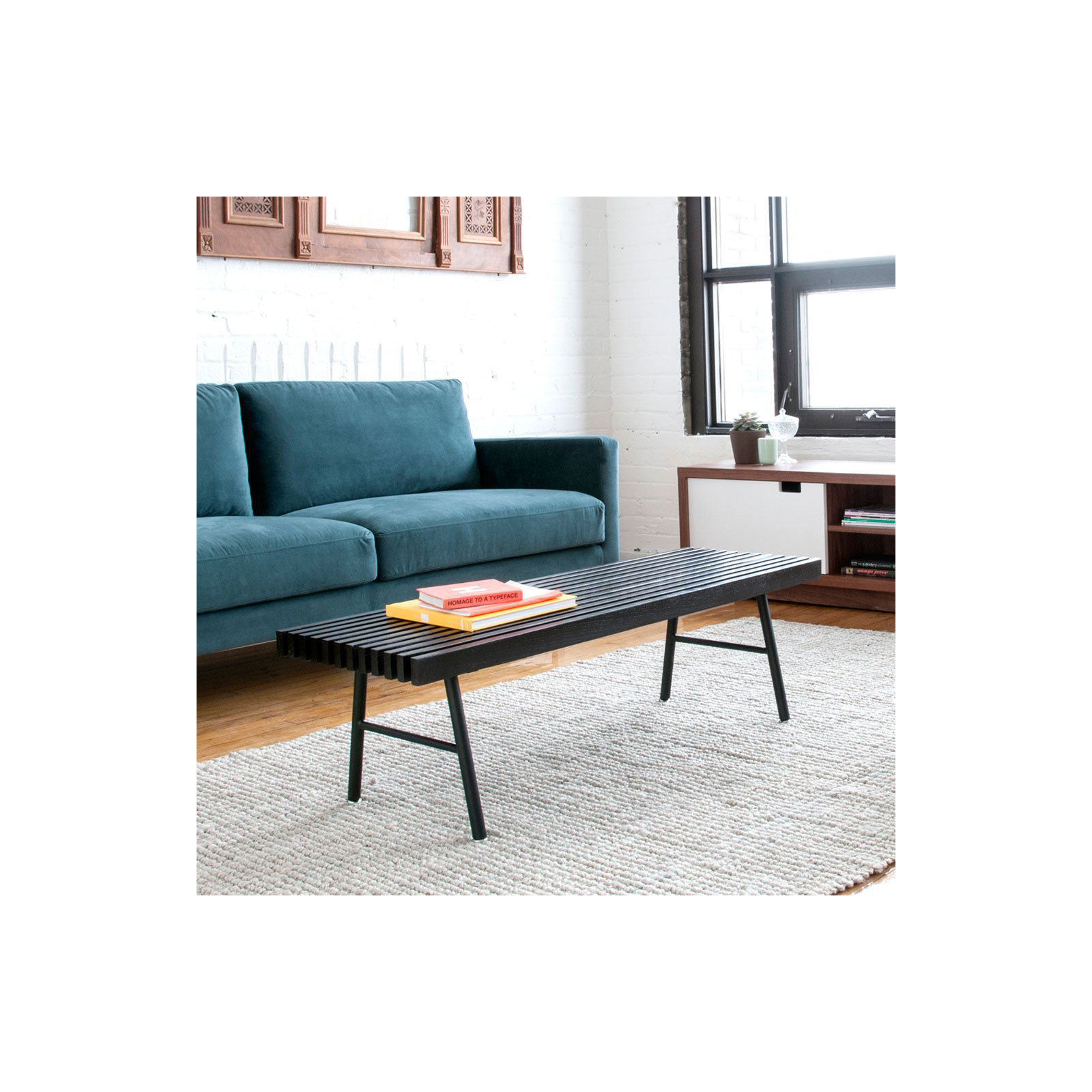 Transit Bench, Ash Black