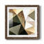 «Gold Polygon Wall I», reproduction encadrée de qualité supérieure - prête à être accrochée-1975030601-1975030582-1975008833